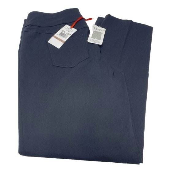 Ruby Rd Size 12 Women’s Slimming Waist Band Pants Brand New Black - Picture 4 of 10